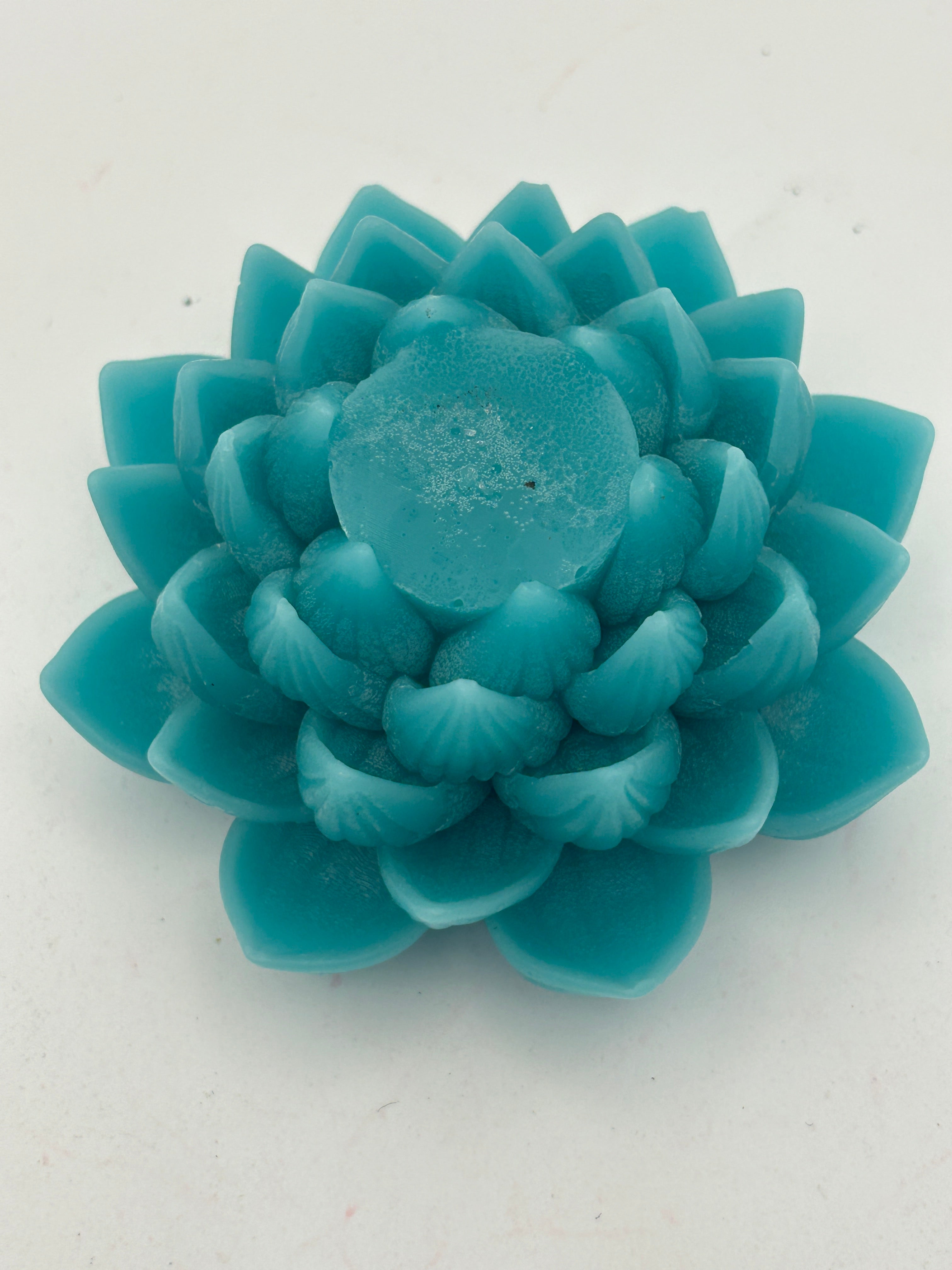 Lotus Flower Beeswax Candle | Hand-Poured Floral Candle