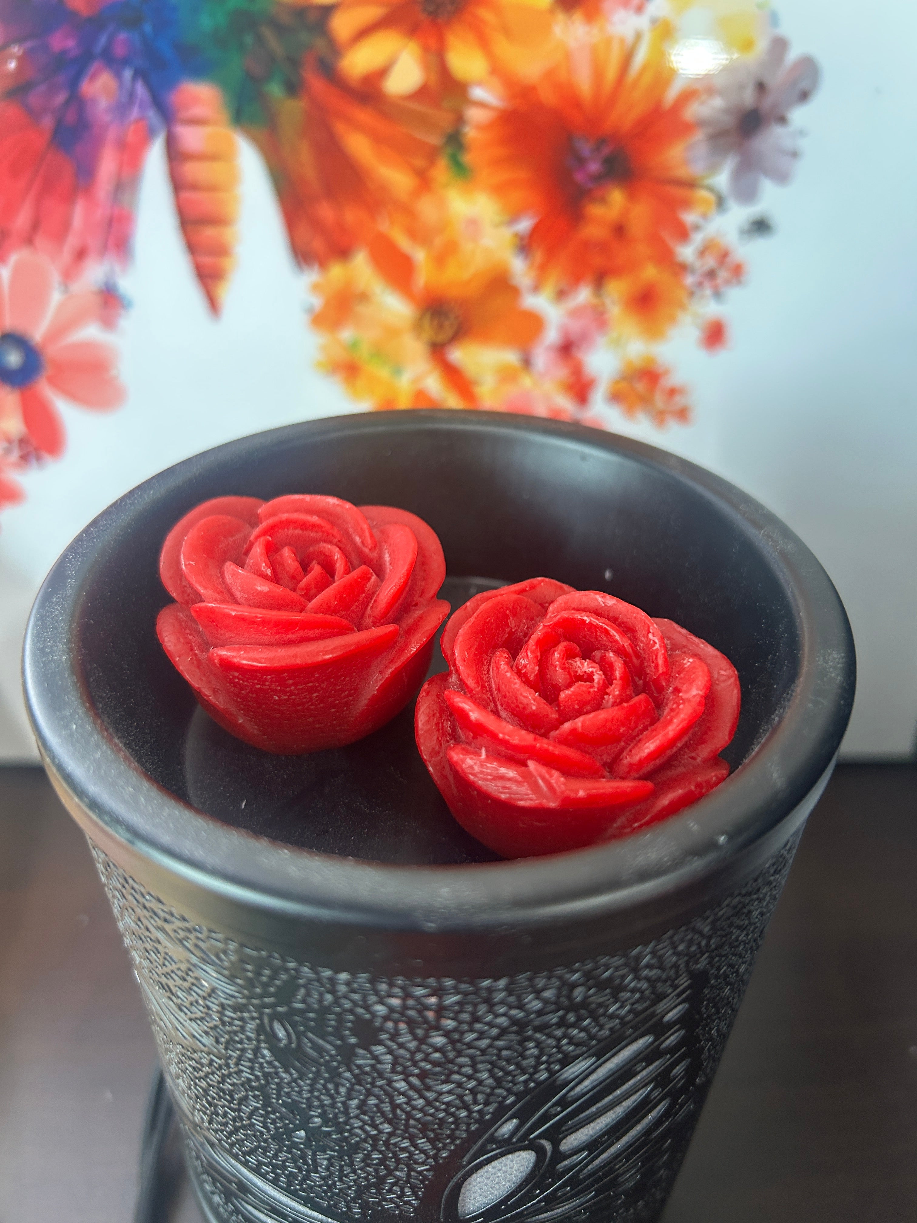 Rose Beeswax Wax Melts, 6 oz Bags
