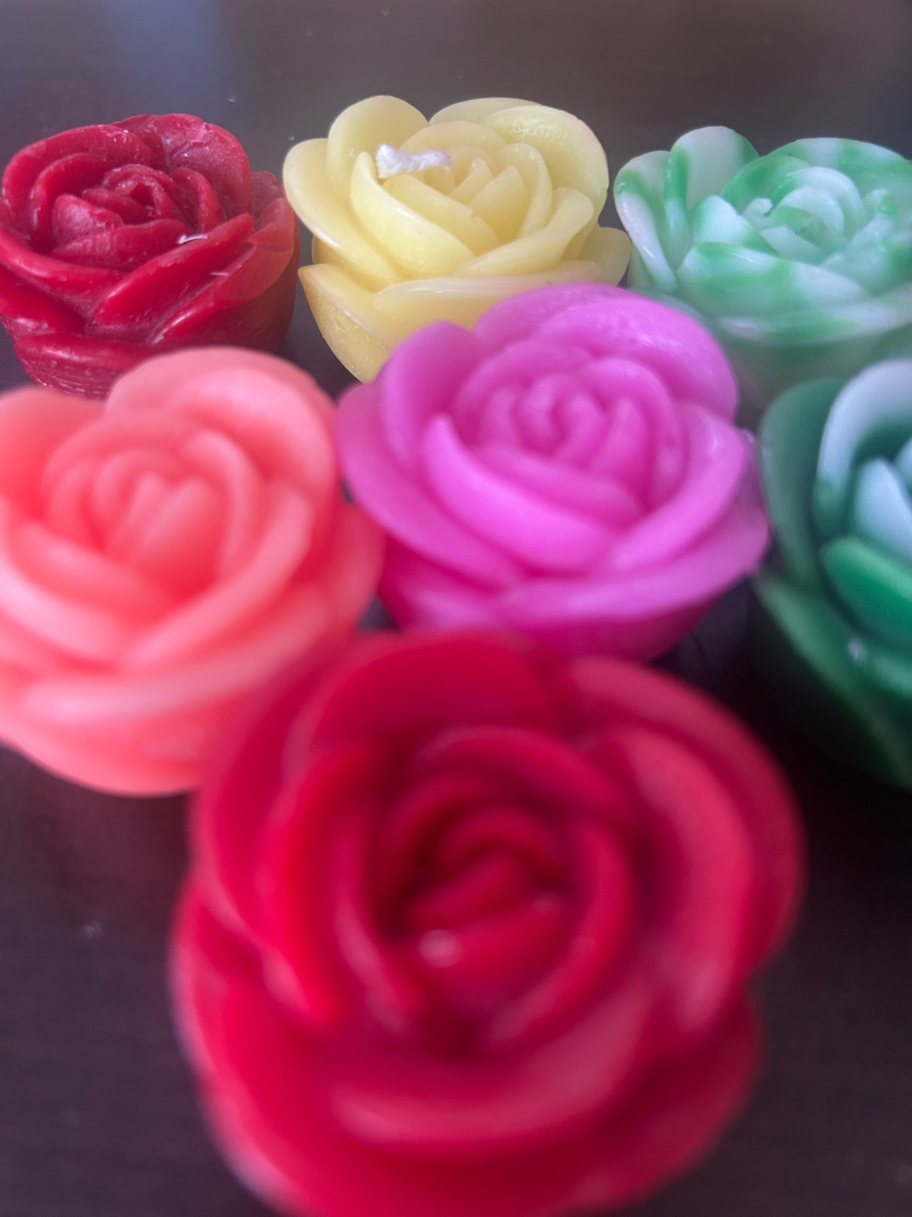 Rose Beeswax Wax Melts, 6 oz Bags